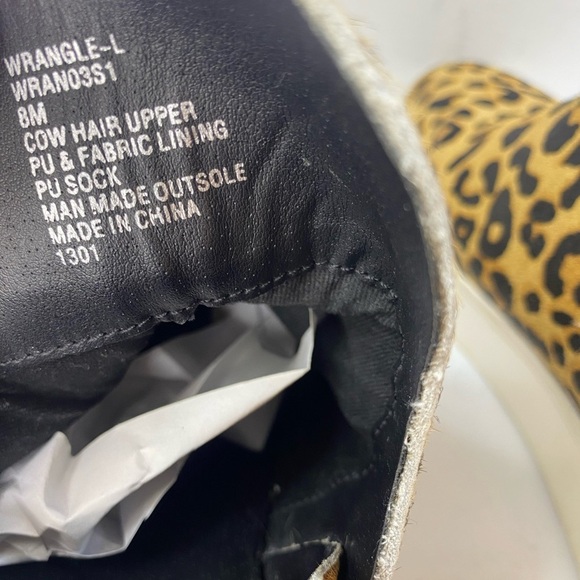 Steve Madden high top platform Leopard Print Slip-On Sneakers - Picture 5 of 10